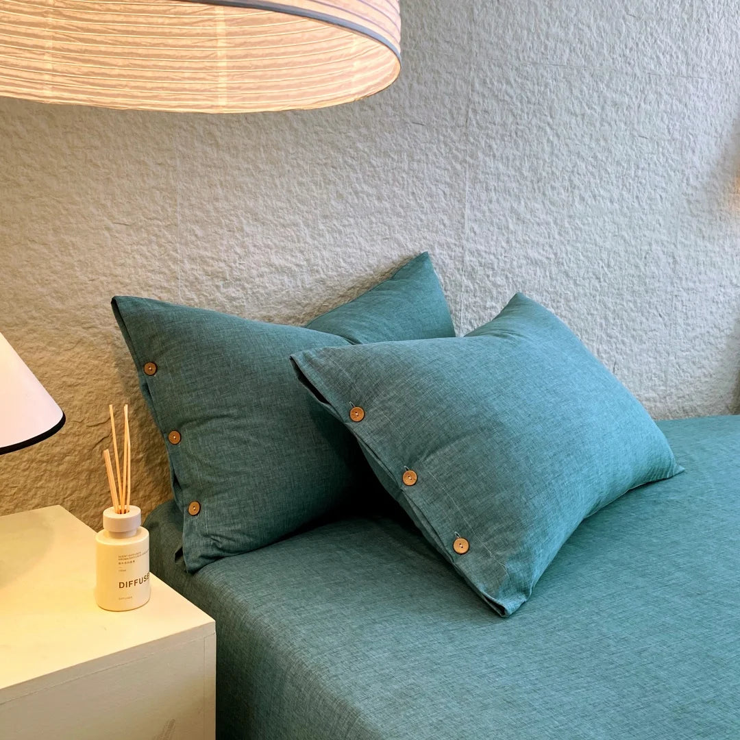 The Solace Twill Weave Duvet Set