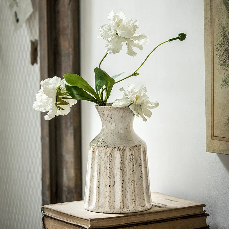Serenity Vintage Ceramic Vase