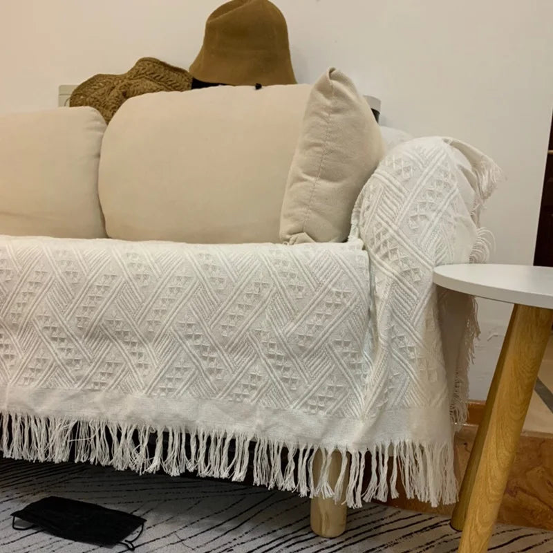 Nordic Haven Throw Blanket