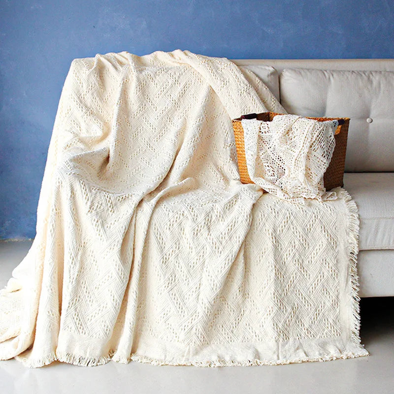 Nordic Haven Throw Blanket