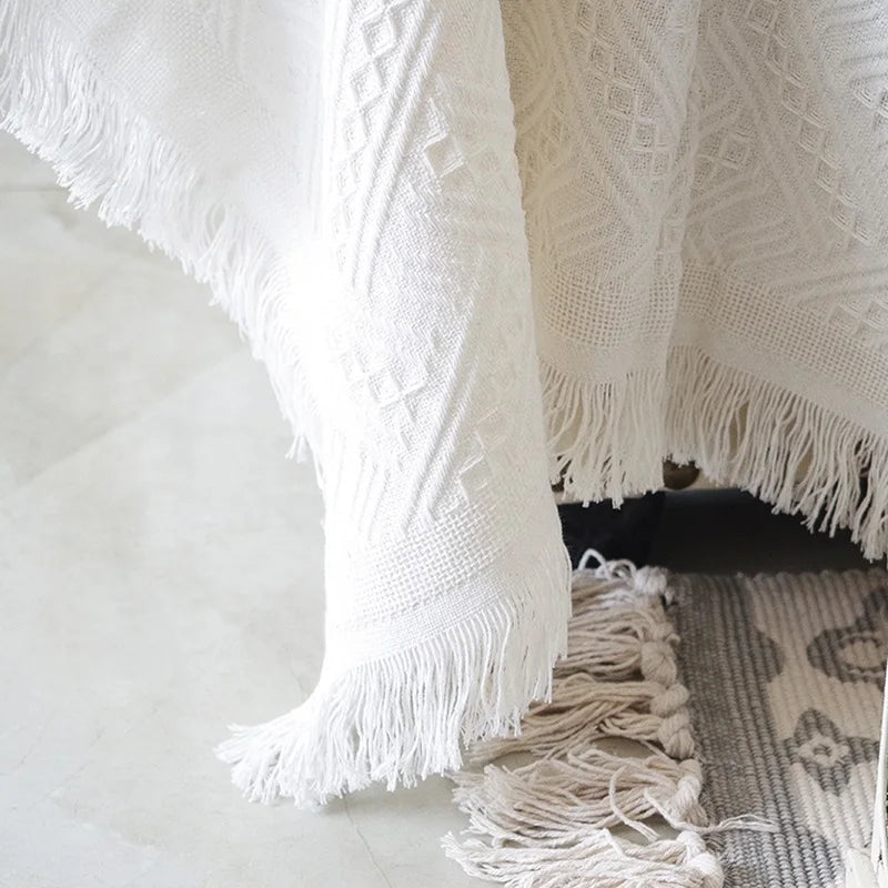 Nordic Haven Throw Blanket
