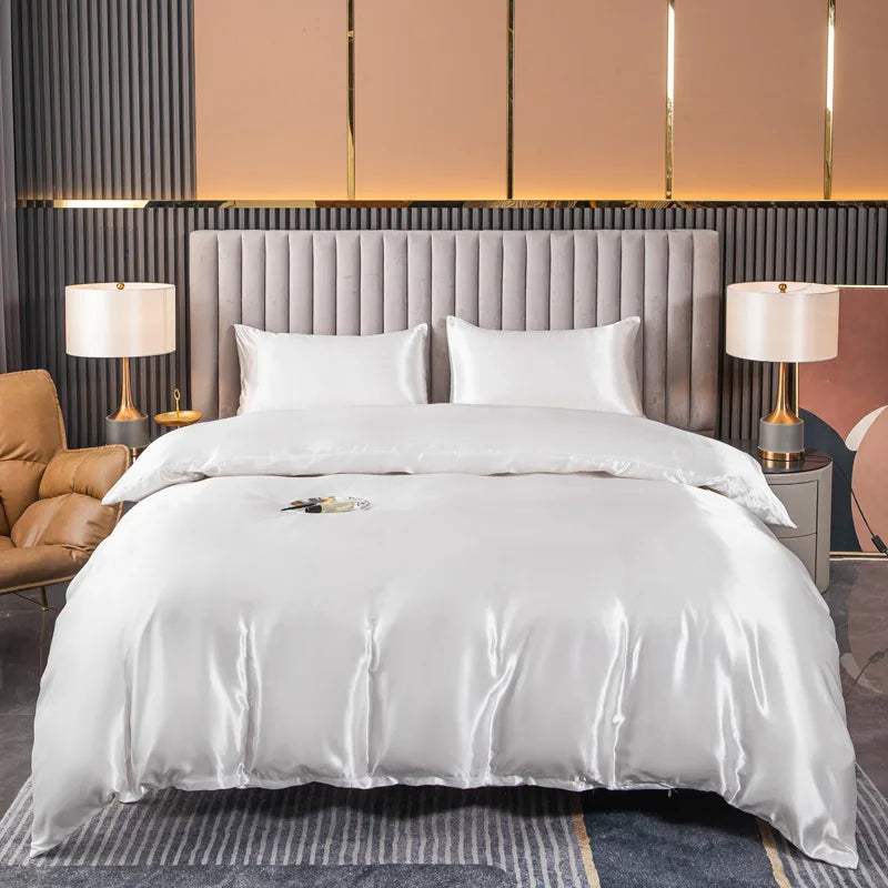 Satin Elegance Duvet Cover Set