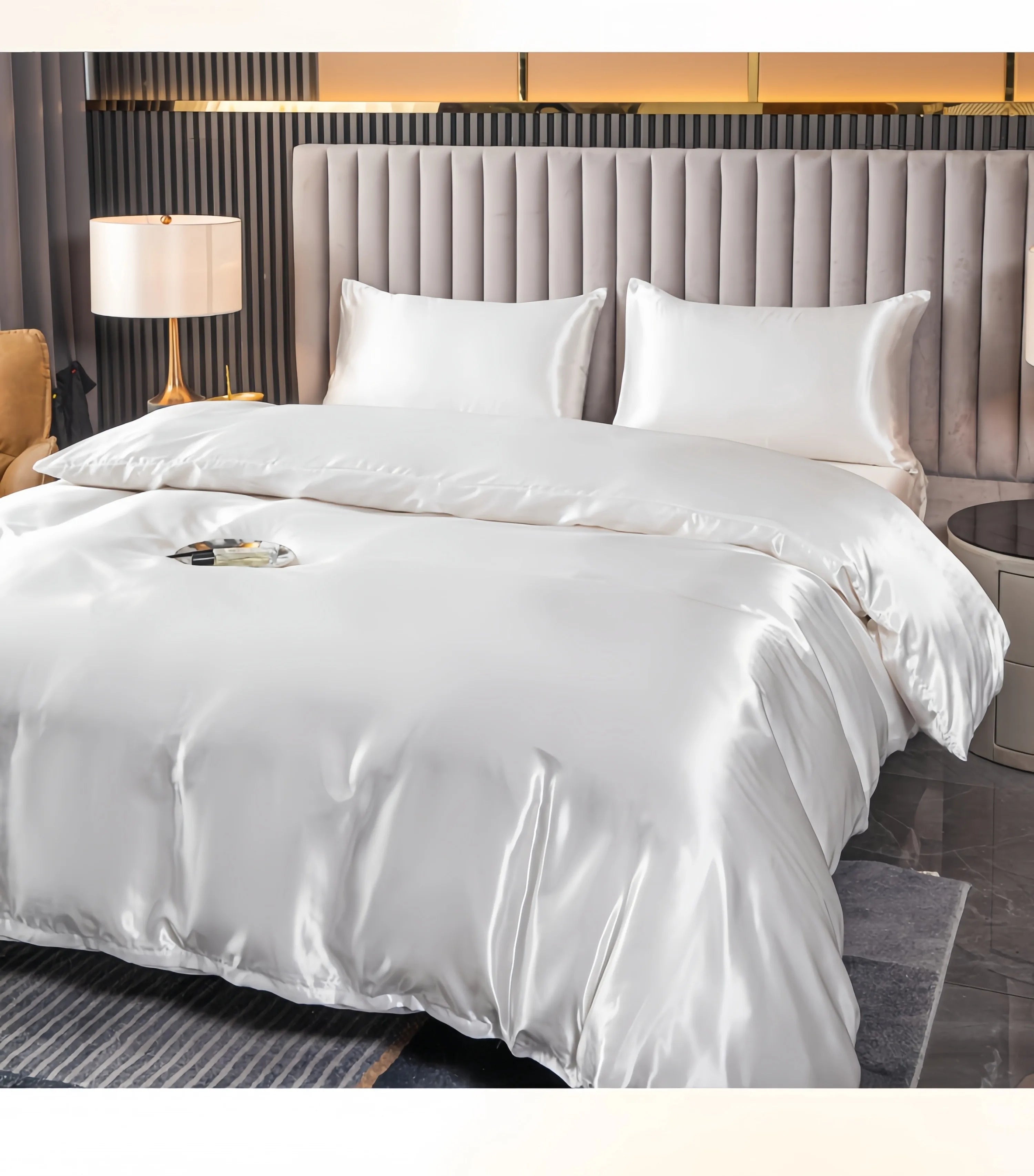 Satin Elegance Duvet Cover Set