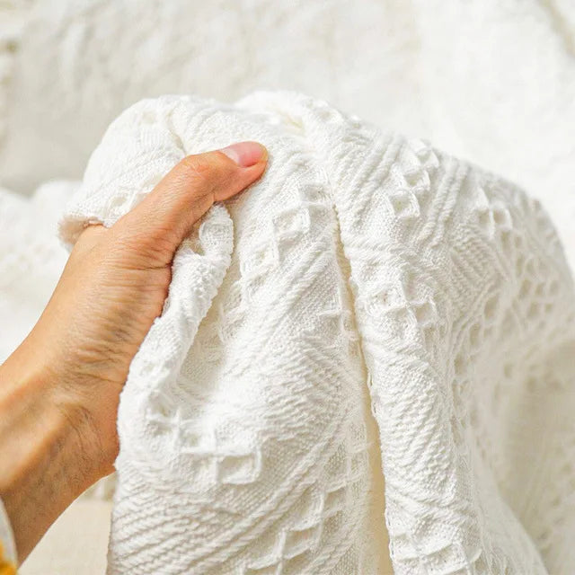 Nordic Haven Throw Blanket